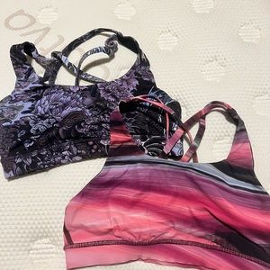 Lot of 2 Lululemon Sports Bras